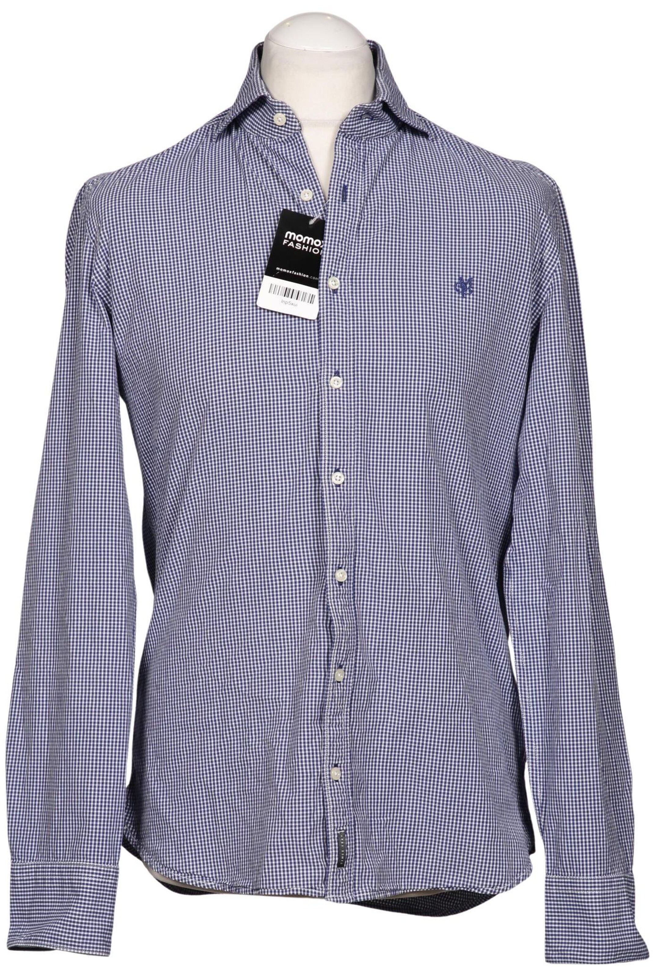 Marc O'Polo Button Up Shirt in M in Blue: front