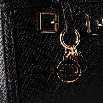 GUESS Schultertasche 'Dovie' in Schwarz