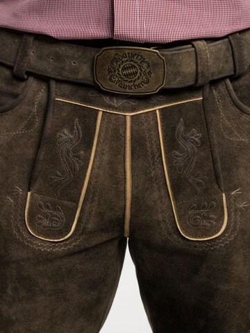 Regular Pantalon folklorique 'FCB - Elzach' SPIETH & WENSKY en marron