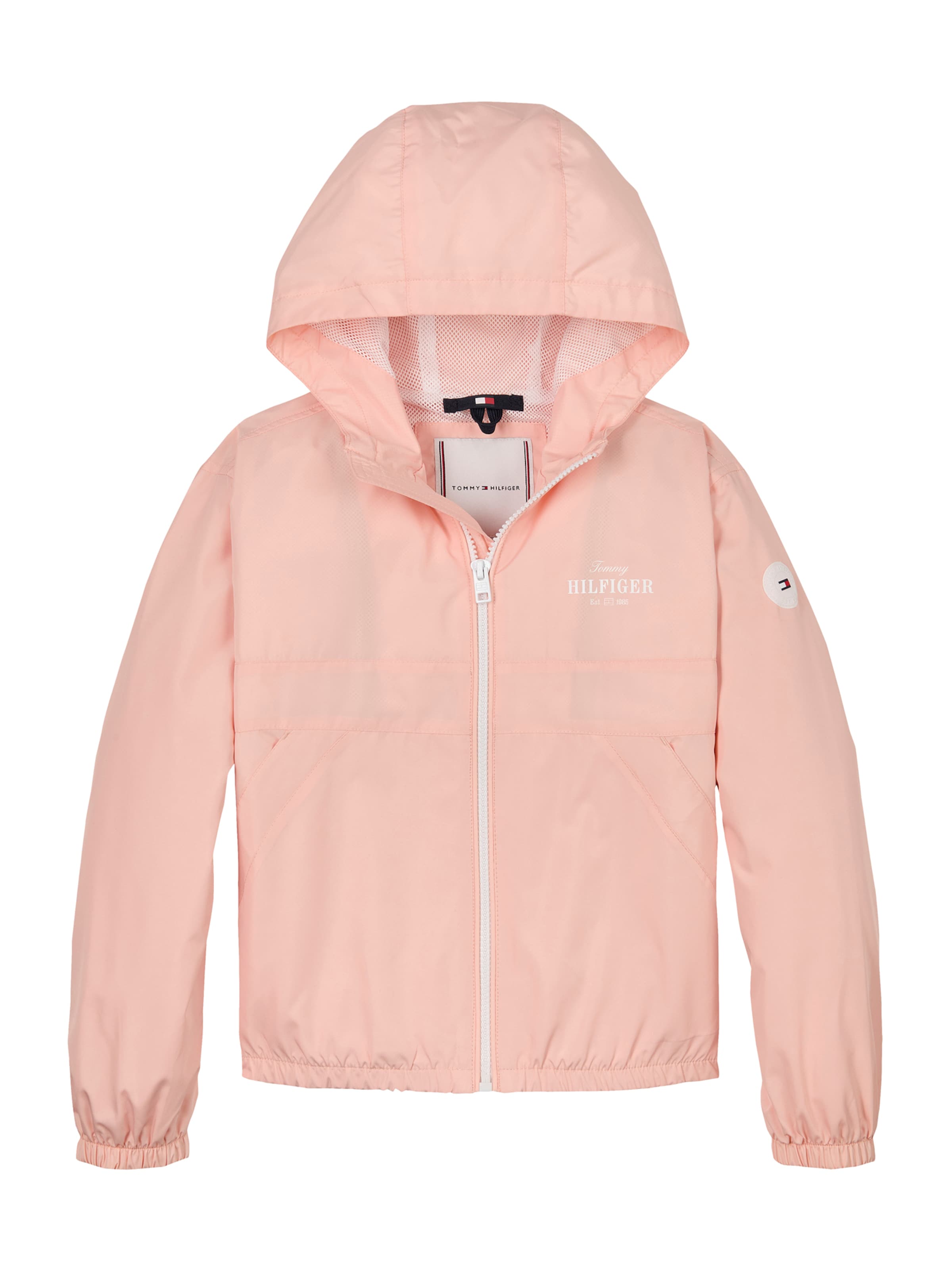 TOMMY HILFIGER Átmeneti dzseki 'ESSENTIAL' - rózsaszín: elől