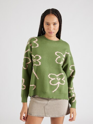 Compania Fantastica Sweter w kolorze zielony: przód
