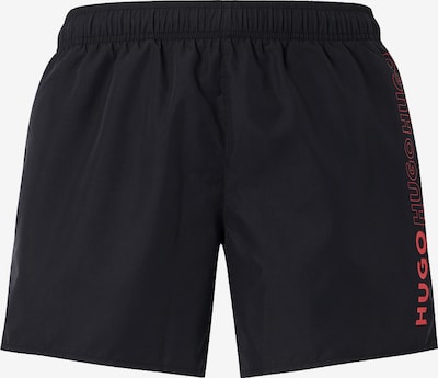 HUGO Board Shorts 'TIKI' in S in bright red / Black, Item view