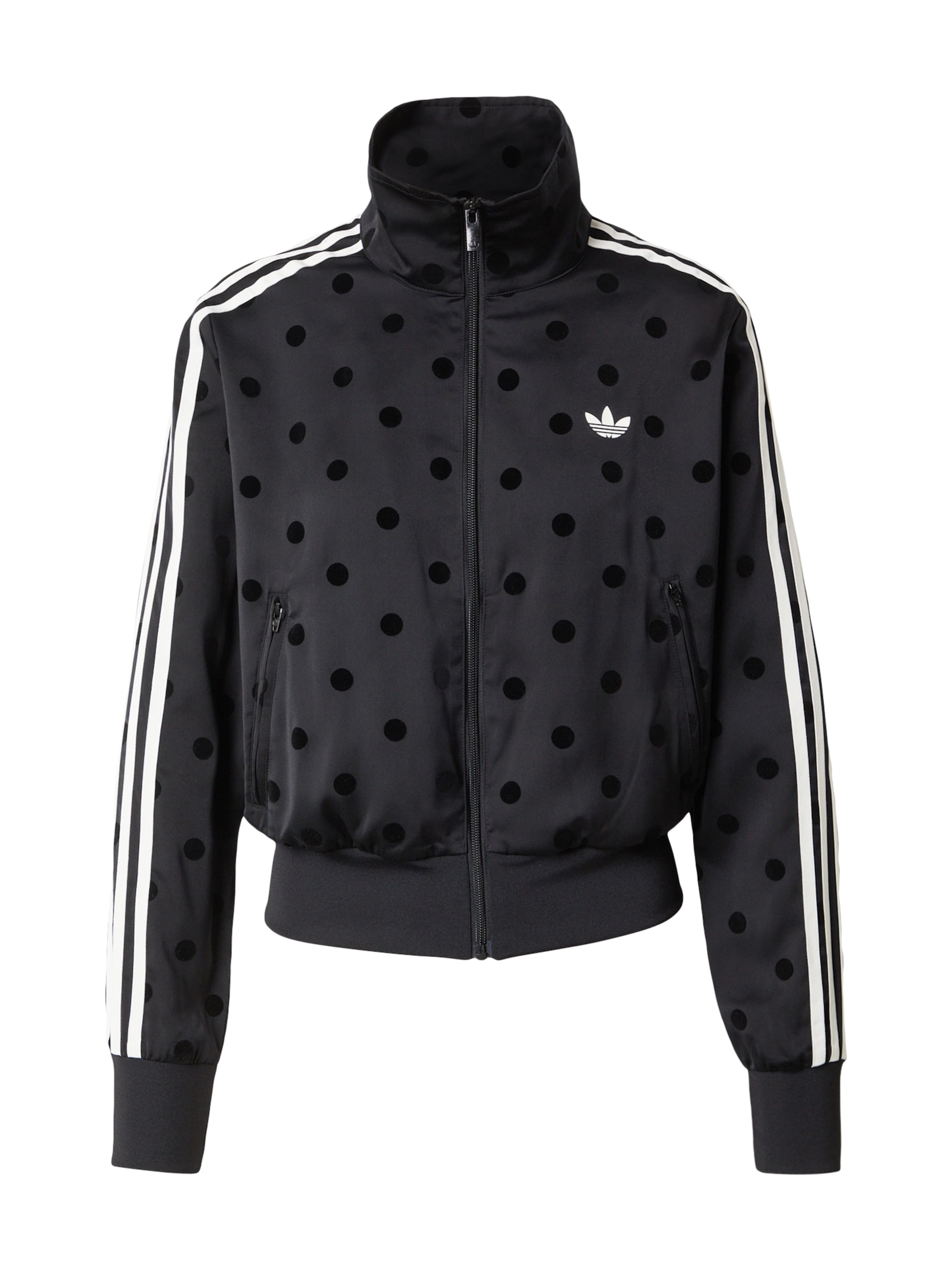 ADIDAS ORIGINALS Átmeneti dzseki 'FB' - fekete: elől