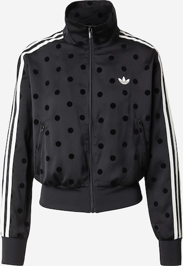 ADIDAS ORIGINALS Välikausitakki 'FB' koossa XS värissä musta / valkoinen, Tuotenäkymä