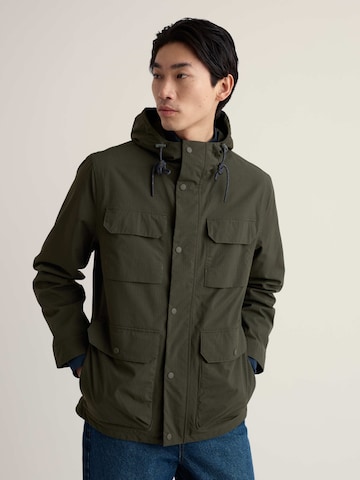 Seasalt Cornwall - Chaqueta de entretiempo 'Porthcurno' en verde: frente
