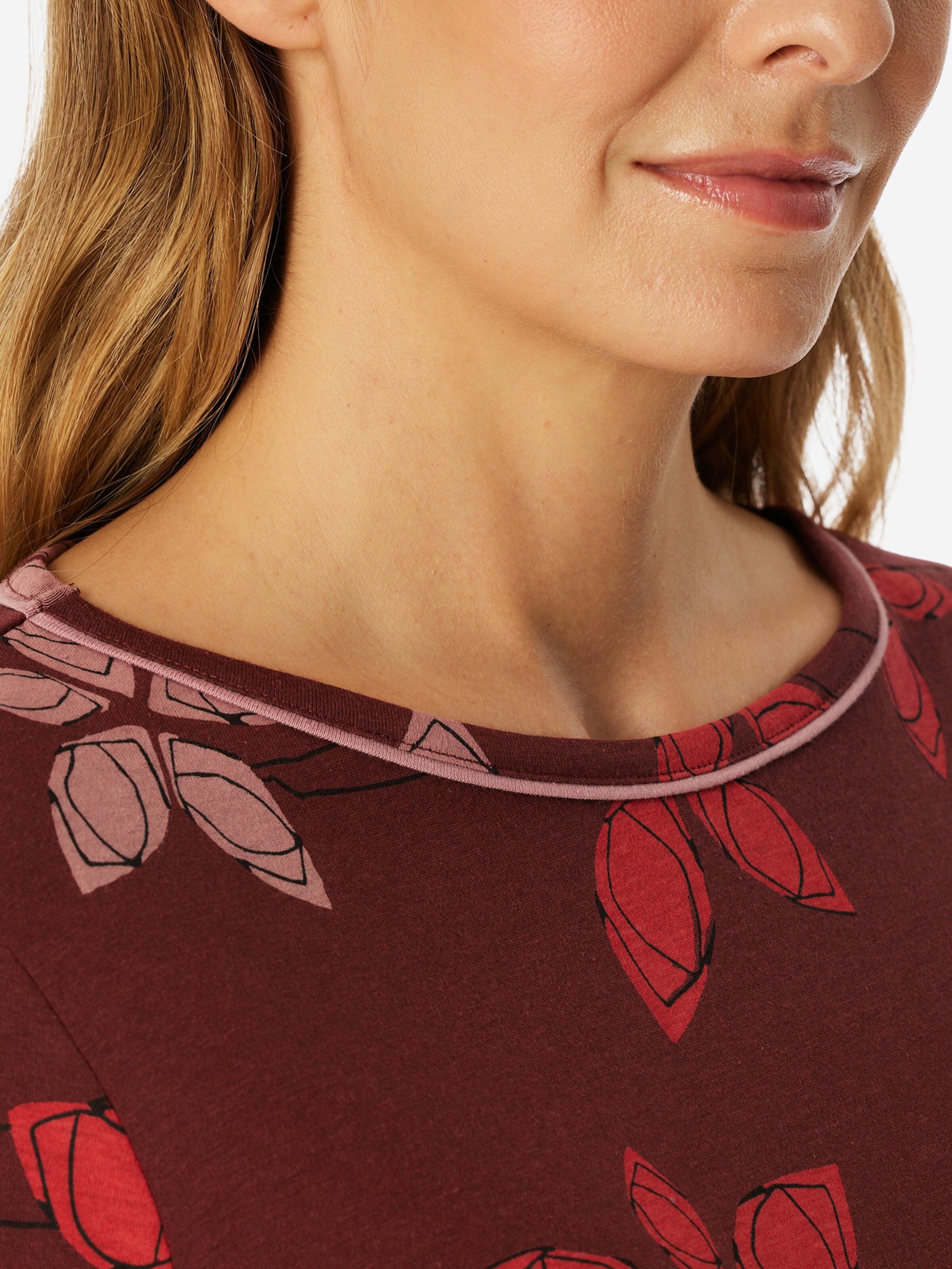 SCHIESSER Pyjama ' Comfort Nightwear ' in Rot