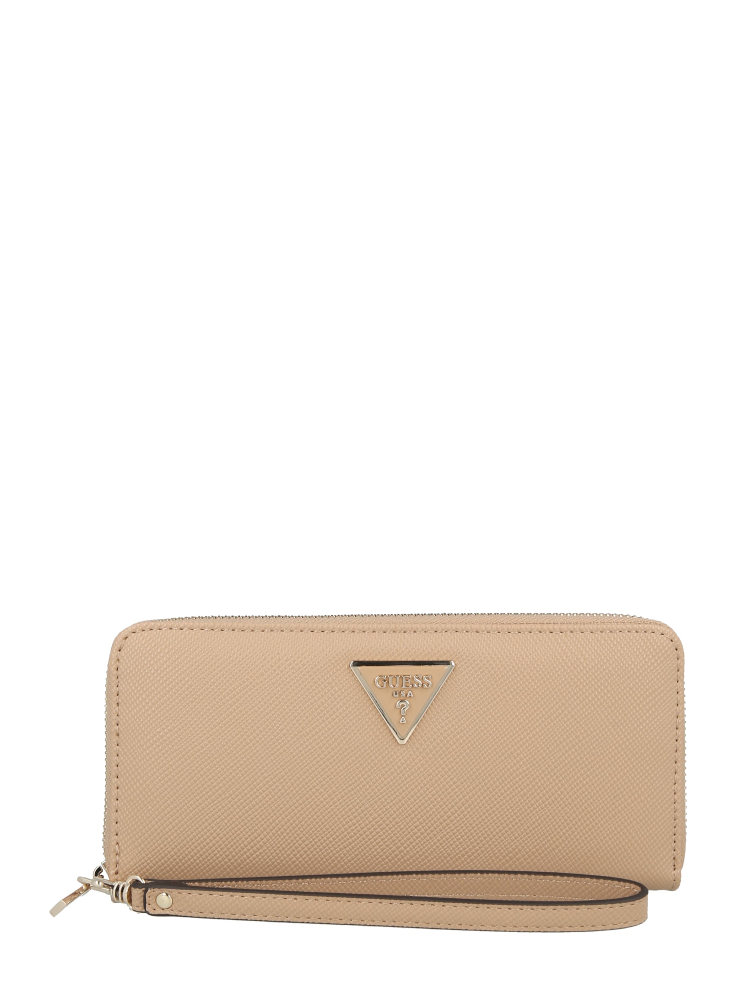 GUESS Tegnebog 'LAUREL II' i beige: forside