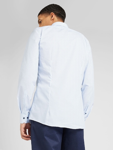 OLYMP - Ajuste regular Camisa de negocios en azul