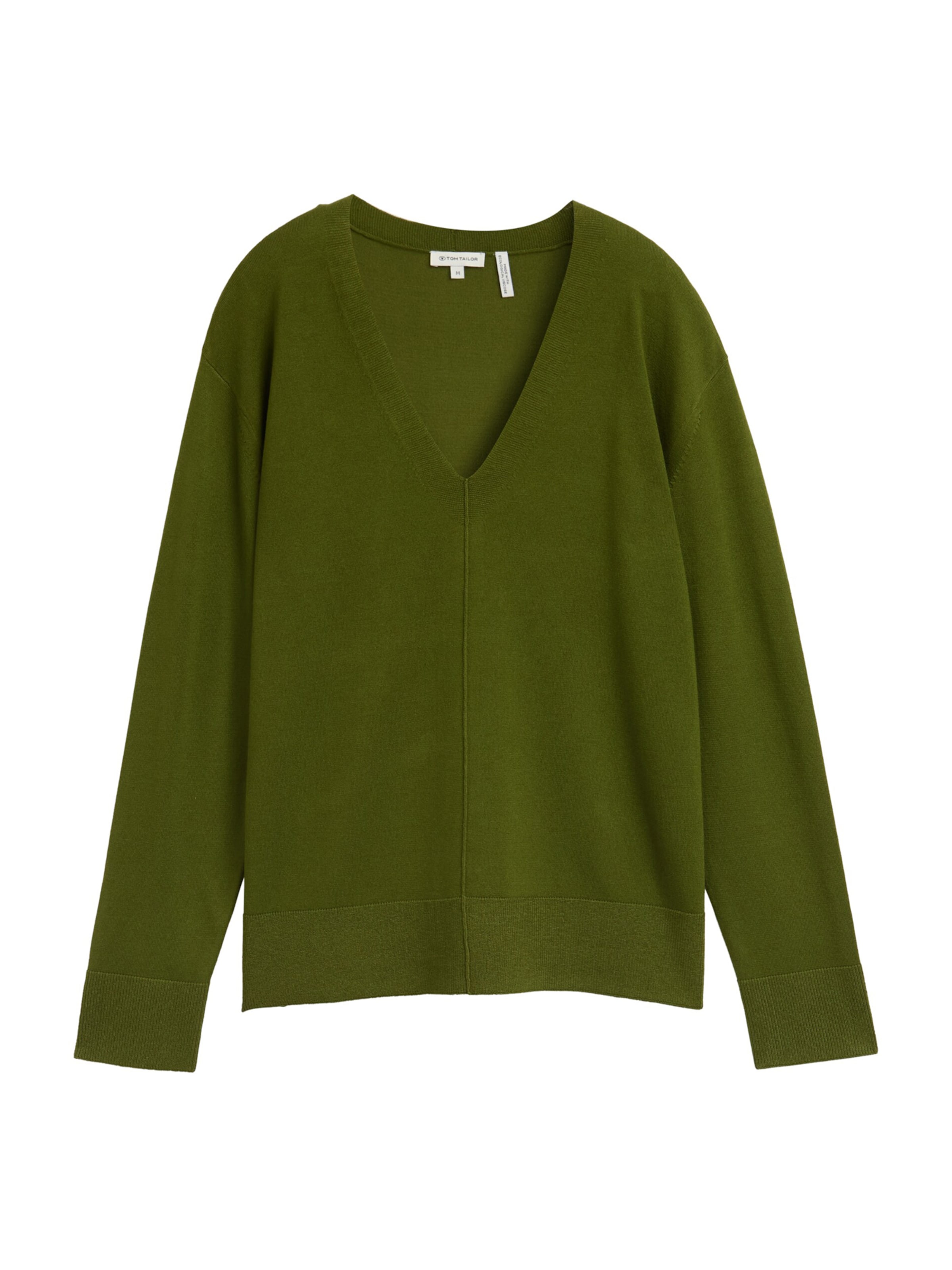 TOM TAILOR Tröja i grön: framsida