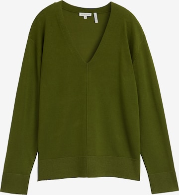 TOM TAILORPulover - zelena boja: prednji dio