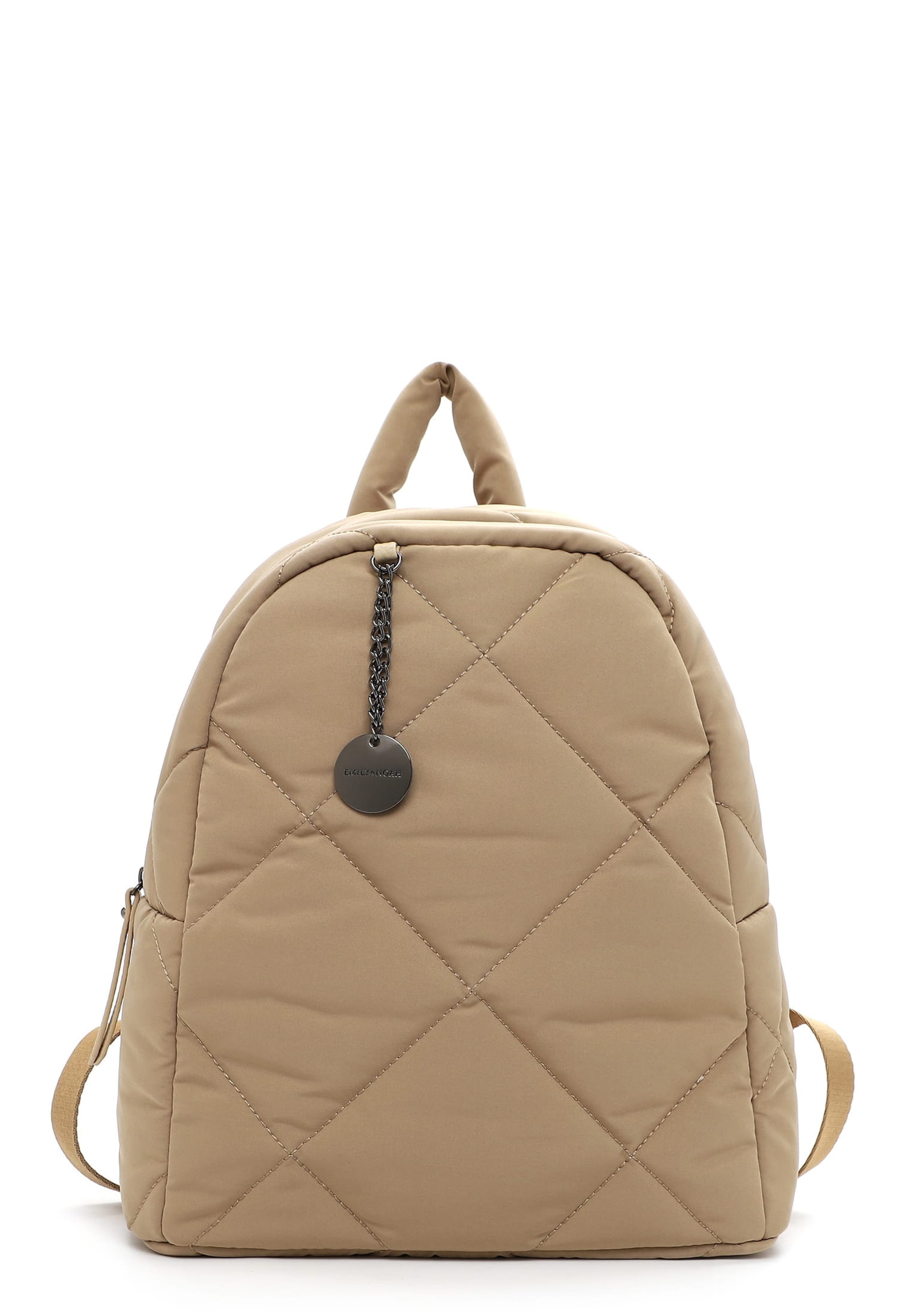 Emily & Noah Rugzak ' E&N Hanni ' in Beige: voorkant