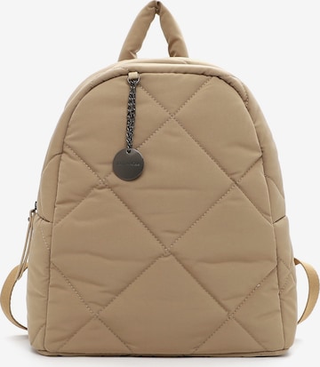 Zaino ' E&N Hanni ' di Emily & Noah in beige: frontale