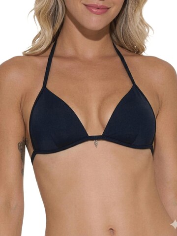 69Slam - Clásico Top de bikini 'TOP BIKINI DE COPA AUBREY NEGRO' en negro: frente