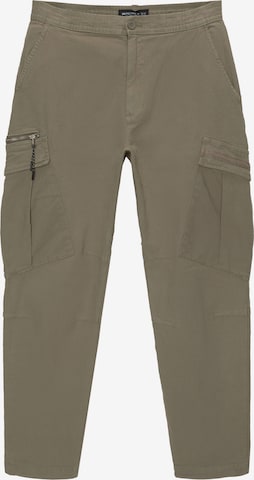 Tapered Pantaloni cargo di Pull&Bear in beige: frontale