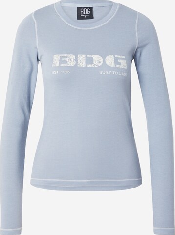 BDG Urban Outfitters Tričko – modrá: přední strana