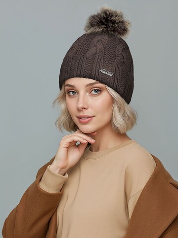Neverless Beanie 'Katy' in Brown