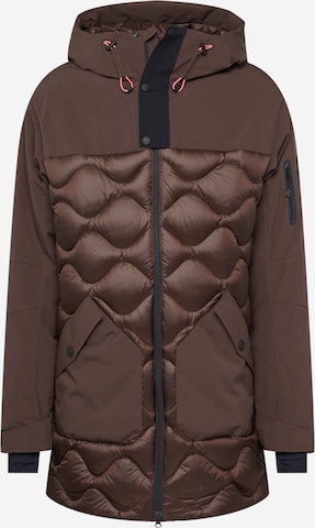 Bogner Fire + Ice Prehodna jakna 'DAVE' | rjava barva: sprednja stran