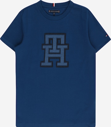 T-Shirt TOMMY HILFIGER en bleu : devant