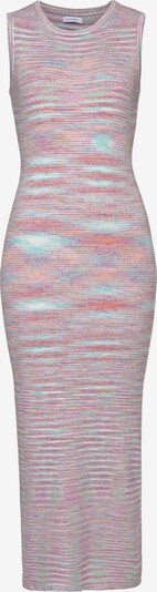 BUFFALO Knit dress in Light blue / Orange / Pink / White, Item view