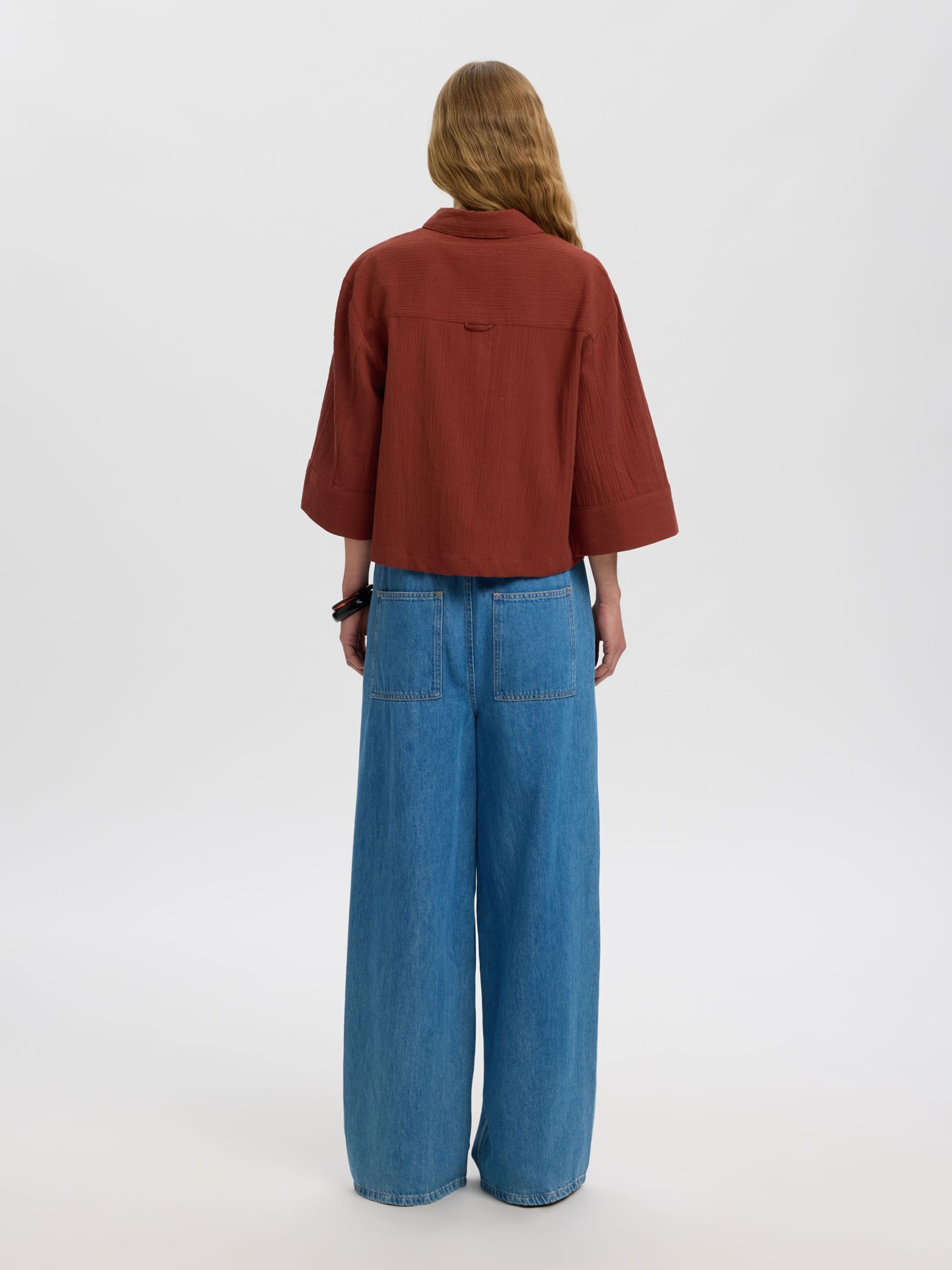 SELECTED Blouse in Red