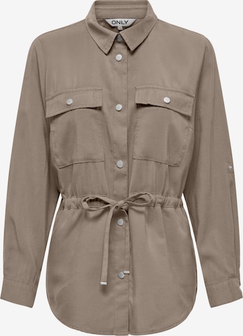 ONLYBluza 'ONLARIS' - smeđa boja: prednji dio