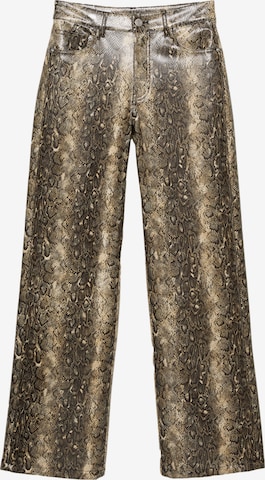 Pull&Bear Regular Housut värissä beige: etupuoli