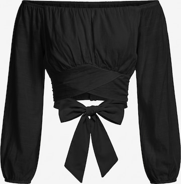 Imily BelaBluza - crna boja: prednji dio