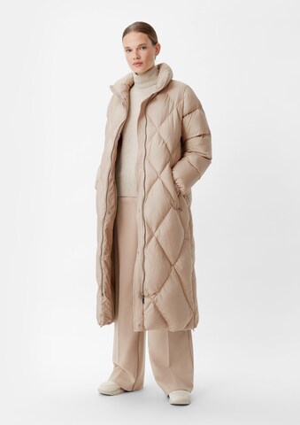 COMMA Wintermantel in Beige: voorkant