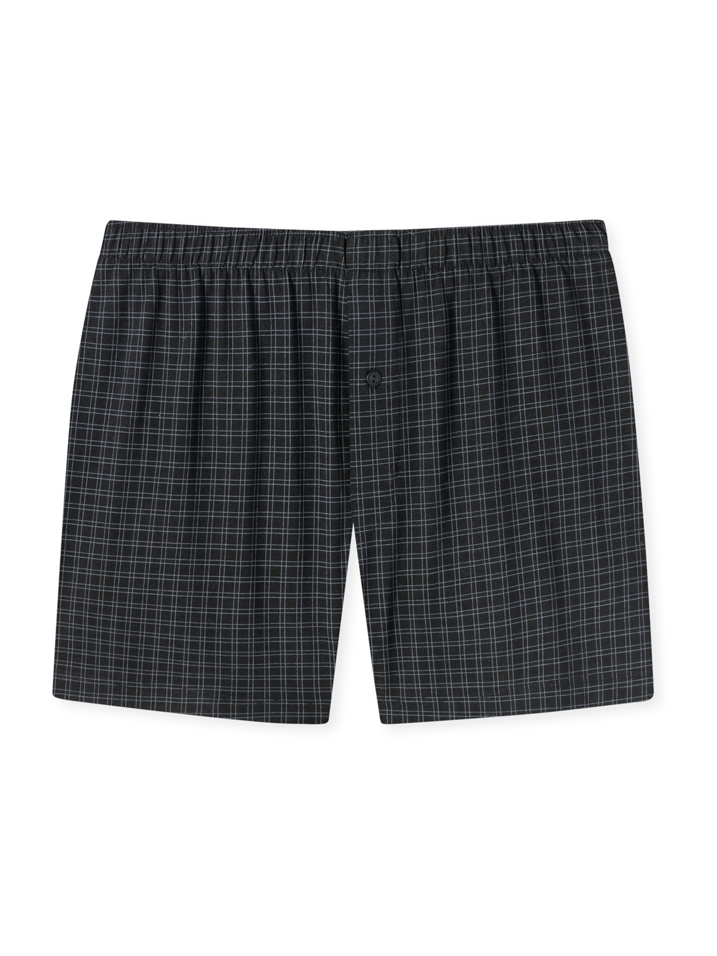 SCHIESSER Boxer shorts ' Cotton Casuals ' in Black: front