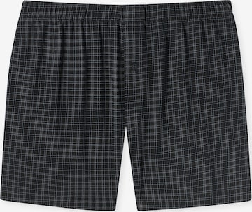 SCHIESSER Boxer shorts ' Cotton Casuals ' in Black: front