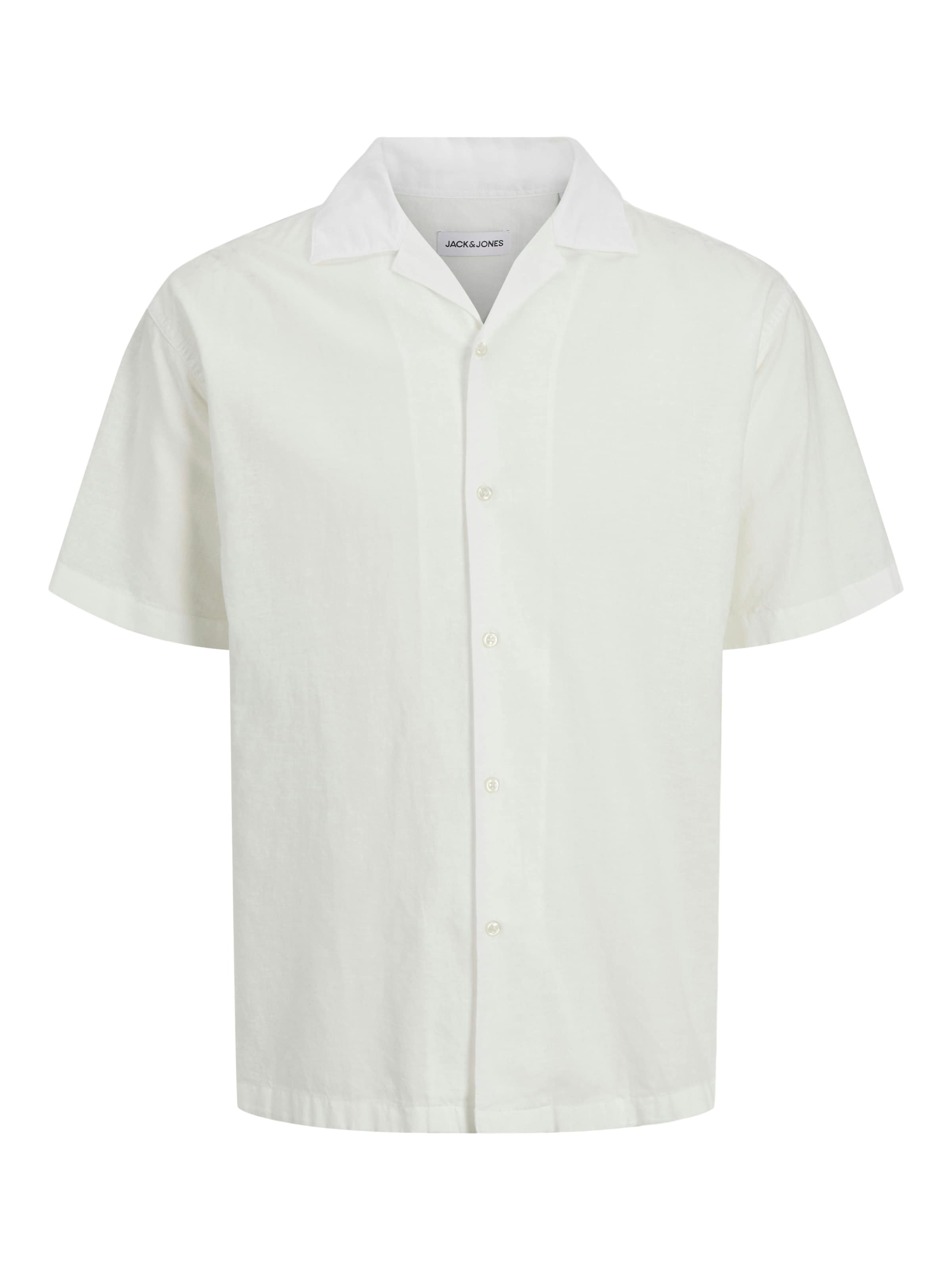 JACK & JONES Рубашка 'JJBREEZE' в Белый: спереди