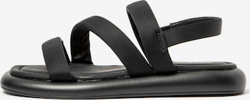 Espargatas Sandale 'Kina' in Schwarz: Vorderseite