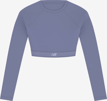 new balance - Camiseta funcional 'AC' en lila: frente