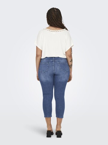 ONLY Carmakoma Slimfit Jeans 'WILLY' in Blauw