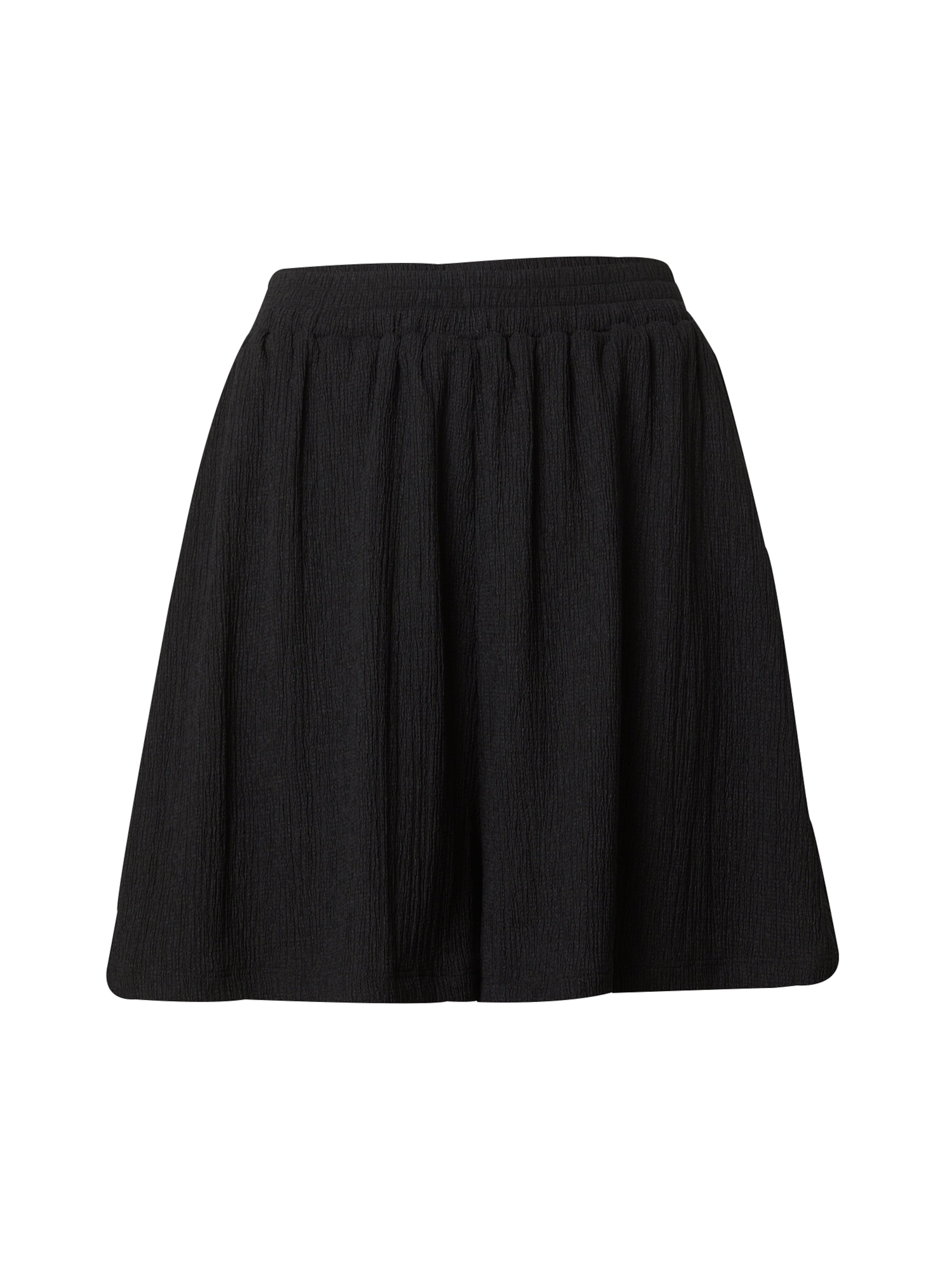 EDITED Loosefit Shorts 'Mara' in Schwarz: Vorderseite