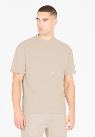 Virtus T-Shirt 'Josephy' in Beige: Vorderseite