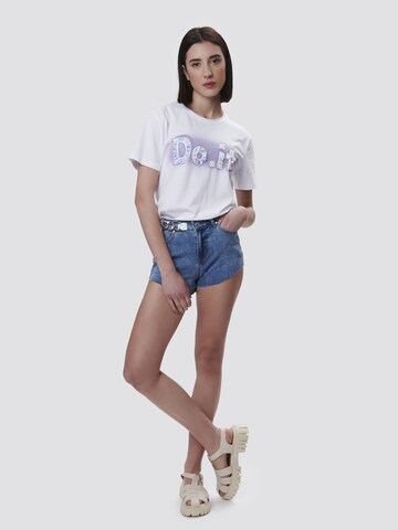 T-shirt 'Do-It' Influencer en blanc