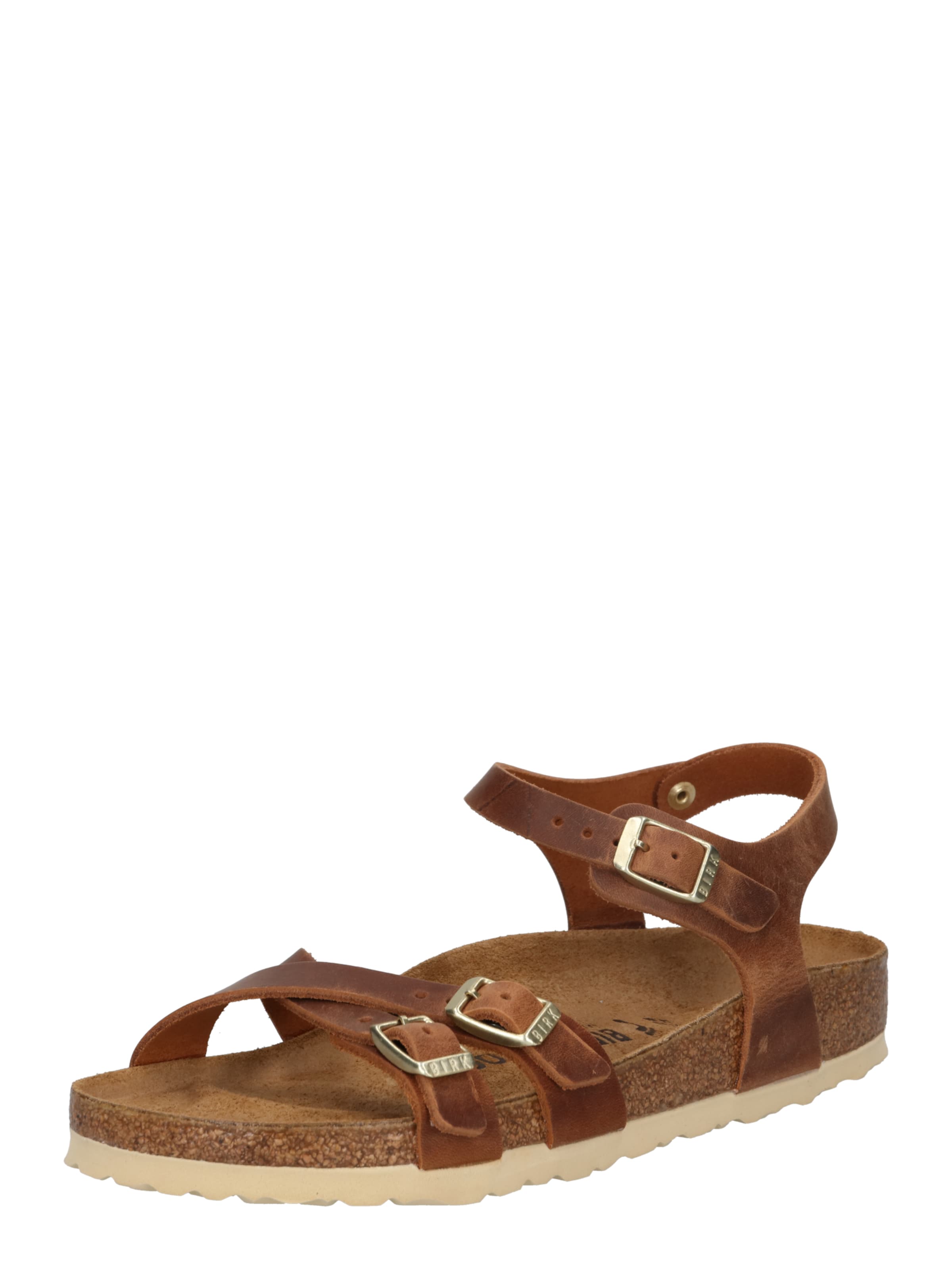 BIRKENSTOCK Sandaal 'Kumba' in Bruin: voorkant