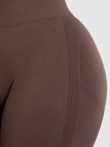 Smilodox Skinny Leggings in Bruin