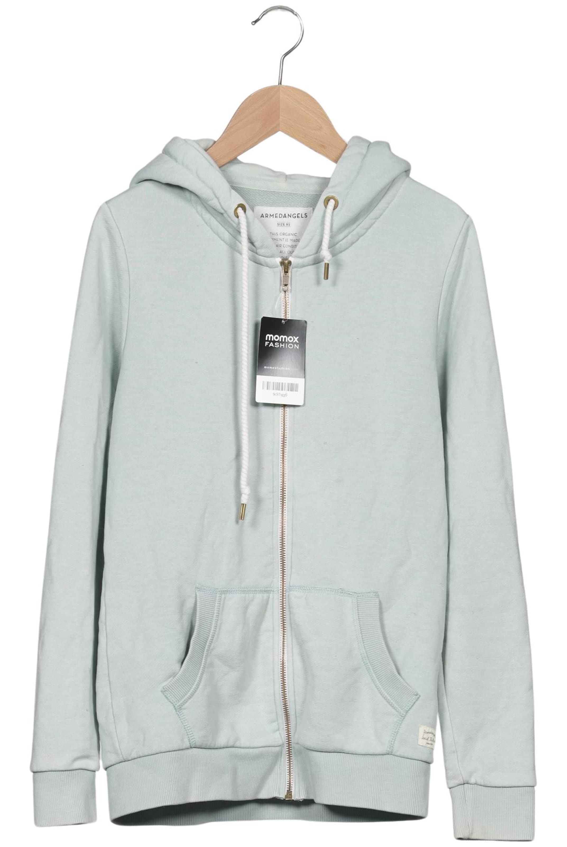 ARMEDANGELS Sweatshirt & Zip-Up Hoodie in XS in Blue: front