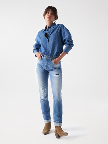 Salsa Jeans Slimfit Jeans in Blau