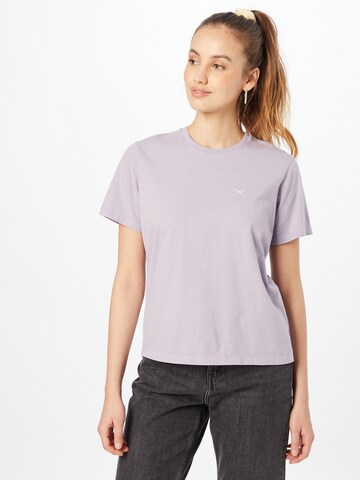 T-shirt 'Flaglie' Iriedaily en violet : devant