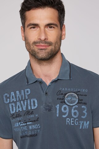 CAMP DAVID Shirt 'Paragliding Cape Town I' in Blue