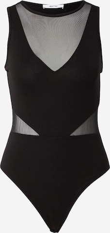 juoda ABOUT YOU Marškinėliai-glaustinukė 'Wendy': priekis