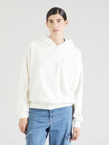 mazine Sweatshirt 'Donelly' in Wit: voorkant