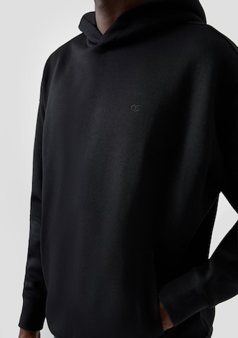 QS Sweatshirt in Schwarz