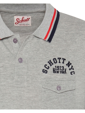 Schott NYC Shirt‌‌‌‌‌‌ in Grau