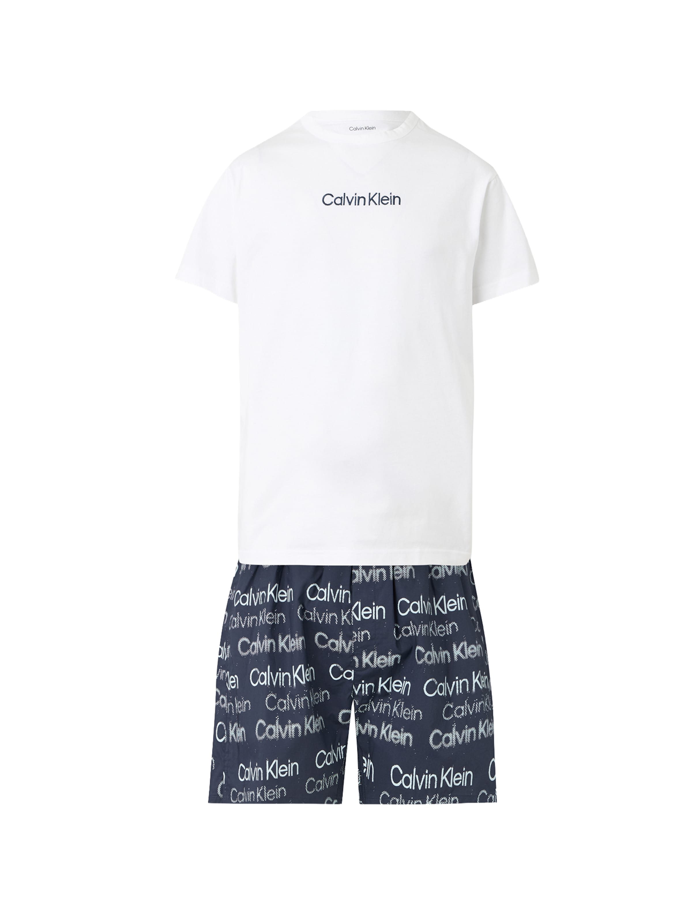 Calvin Klein Underwear Pyjama in Blau: Vorderseite