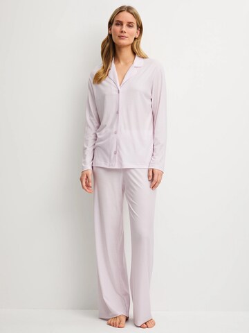 CALIDA Pyjama 'Striped Dreams'‌‌‌‌‌‌‌‌‌ in Weiß