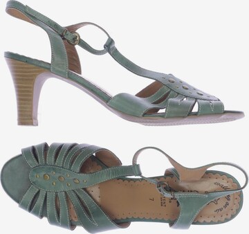 CAPRICE Sandals & High-Heeled Sandals in 40,5 in Green: front